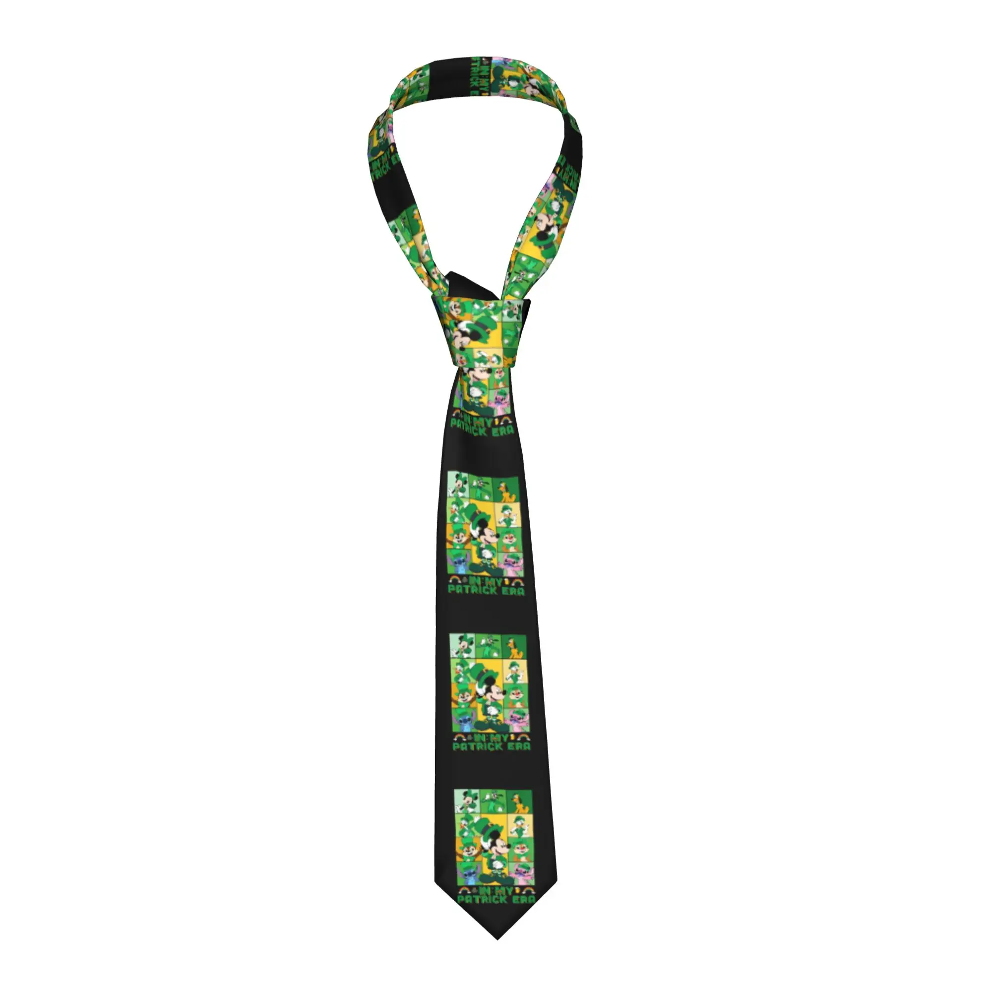

Формальные галстуки с Микки Маусом и друзьями (Микки, Минни, Дональд, Гуфи) для свадьбы, мужские галстуки с мультяшными персонажами на заказ