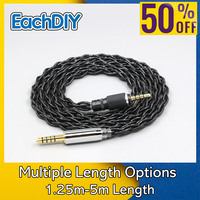 99% Pure Silver Palladium Graphene Floating Gold Cable For Sony MDR-M1 MDR-MV1 MDR-M1ST Headphones LN008773