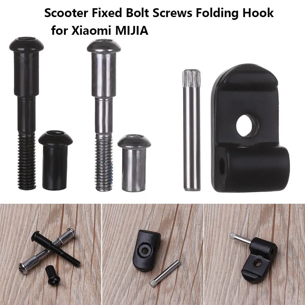 

Electric Scooter Folding Pothook Hook Hardened Steel Lock Hinge Repair Parts Fixed Bolt Screws For Xiaomi MIJIA M365