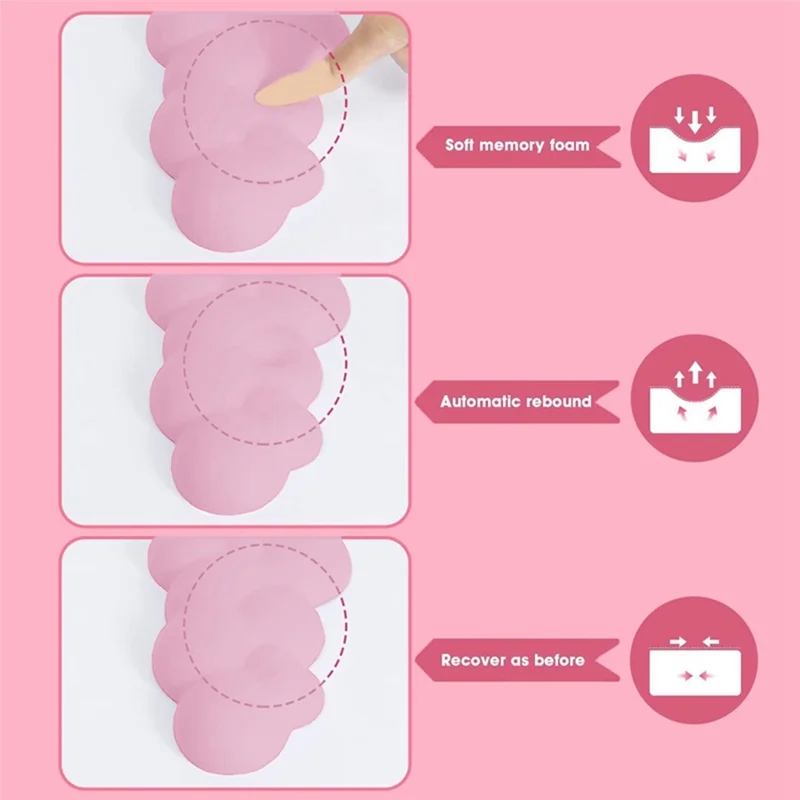 GOB-oCloud マウスパッド リストサポート、レザー防水コースター、コンピューター、ラップトップ、オフィス用人間工学に基づいたパームレスト