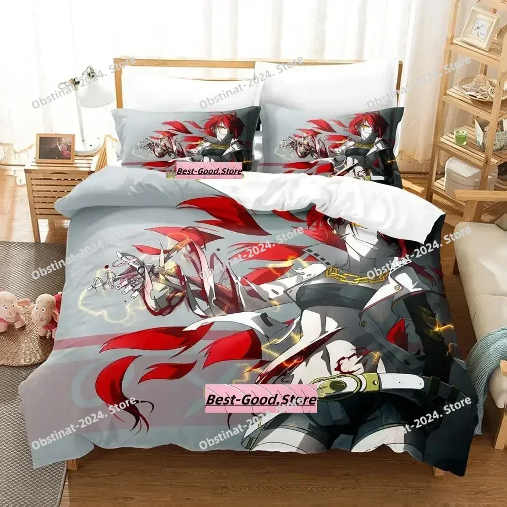 حار بيع Pixiv فانتازيا T طقم سرير مطبوعة مع المخدة غطاء لحاف السرير واحد مزدوج الملكة سوبر الملك الحجم Kawaii الفتيات #2