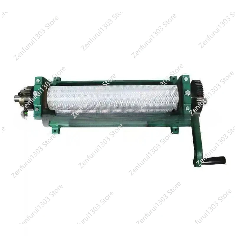 

Manual Bottom Embossing Machine Comb Bee Roller Embossing Machine Beeswax Foundation Machine