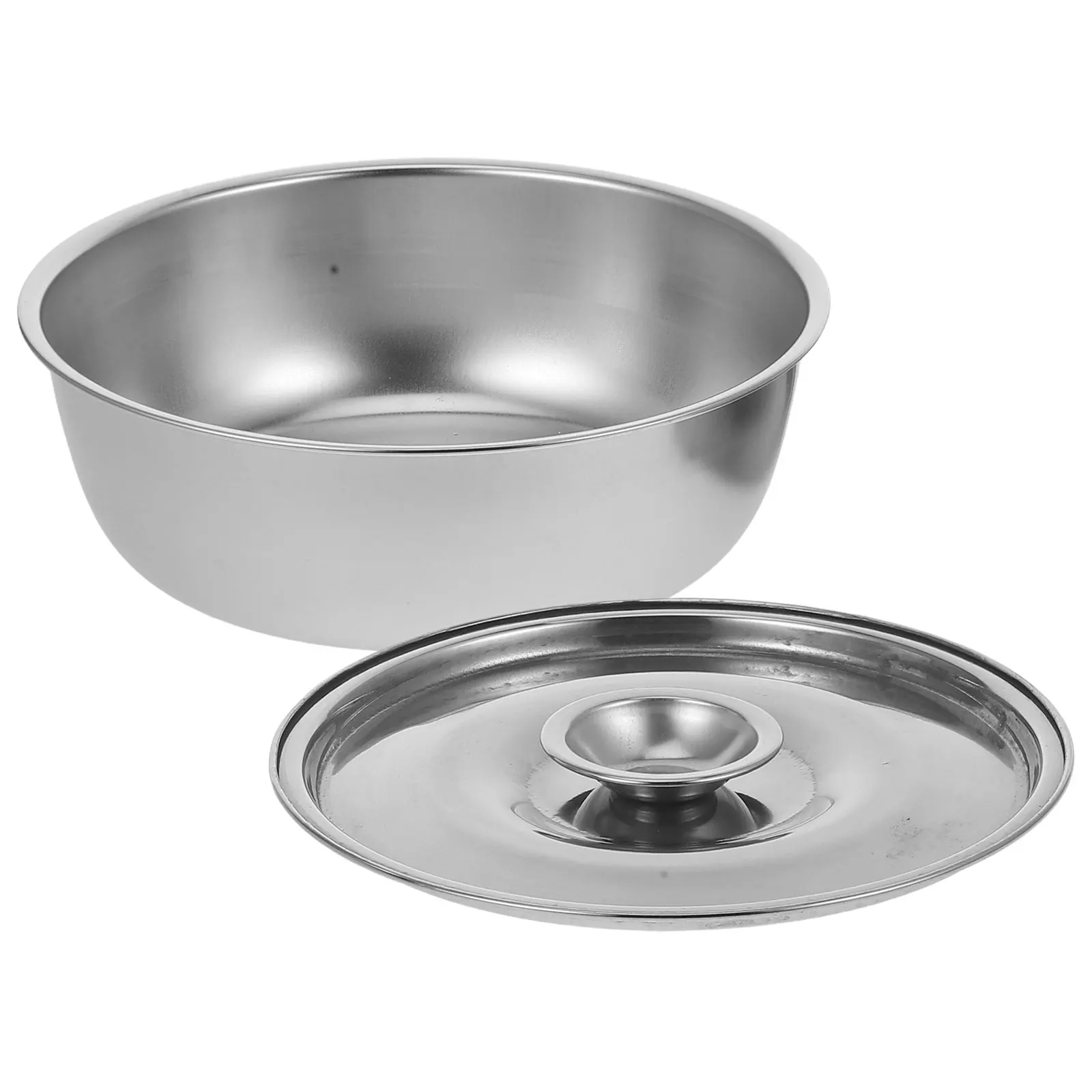 

320Ml Stainless Steel With Lid Safe Design For Food Soup Kitchen Serving Bowl Toddler Dinner Bowl Stainless Steel