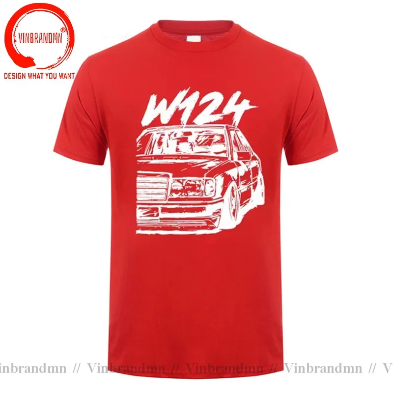 Fashion Vintage W124 Drive The Classic T shirts Success Business Man Old Classical W124 Enthusiast Tuning Lover T-Shirt view 4