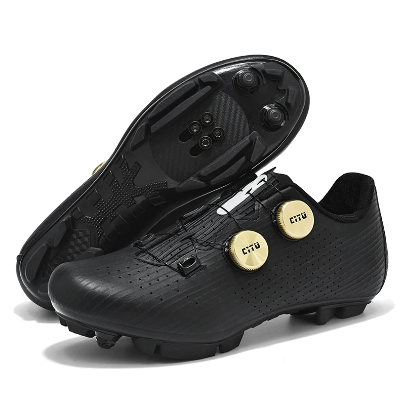 AliExpress AILIDUN Cycling Sneaker Cleats Shoes man Flat Pedal Mtb Bicycle Shoe Speed Cycling Shoes indoor Mountain Bike Shoe Racing Lock spd shoes