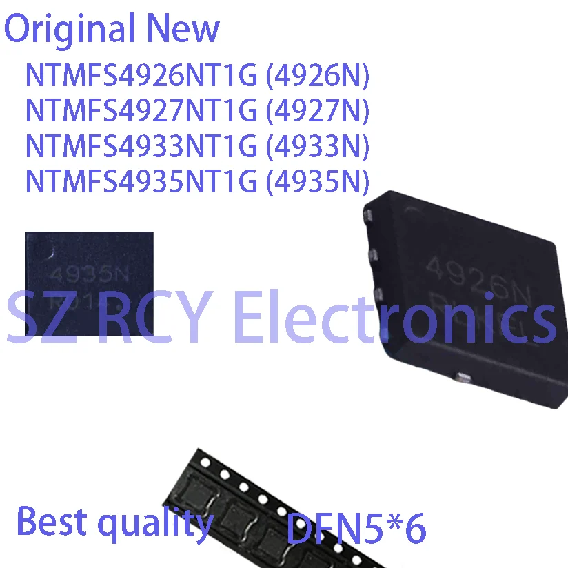 

10 шт.) NTMFS4926NT1G 4926N NTMFS4927NT1G 4927N NTMFS4933NT1G 4933N NTMFS4935NT1G 4935N NTMFS4926N NTMFS4927N NTMFS4933N MOSFET