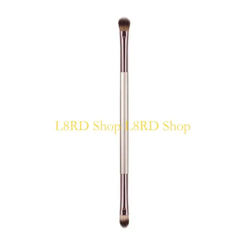 L8RD Double Head Eyebrow Brush Eyeshadow Brush Eyelash Brush Angled Eyebrow Brush Eyelash Comb for Makeup Enthusiasts