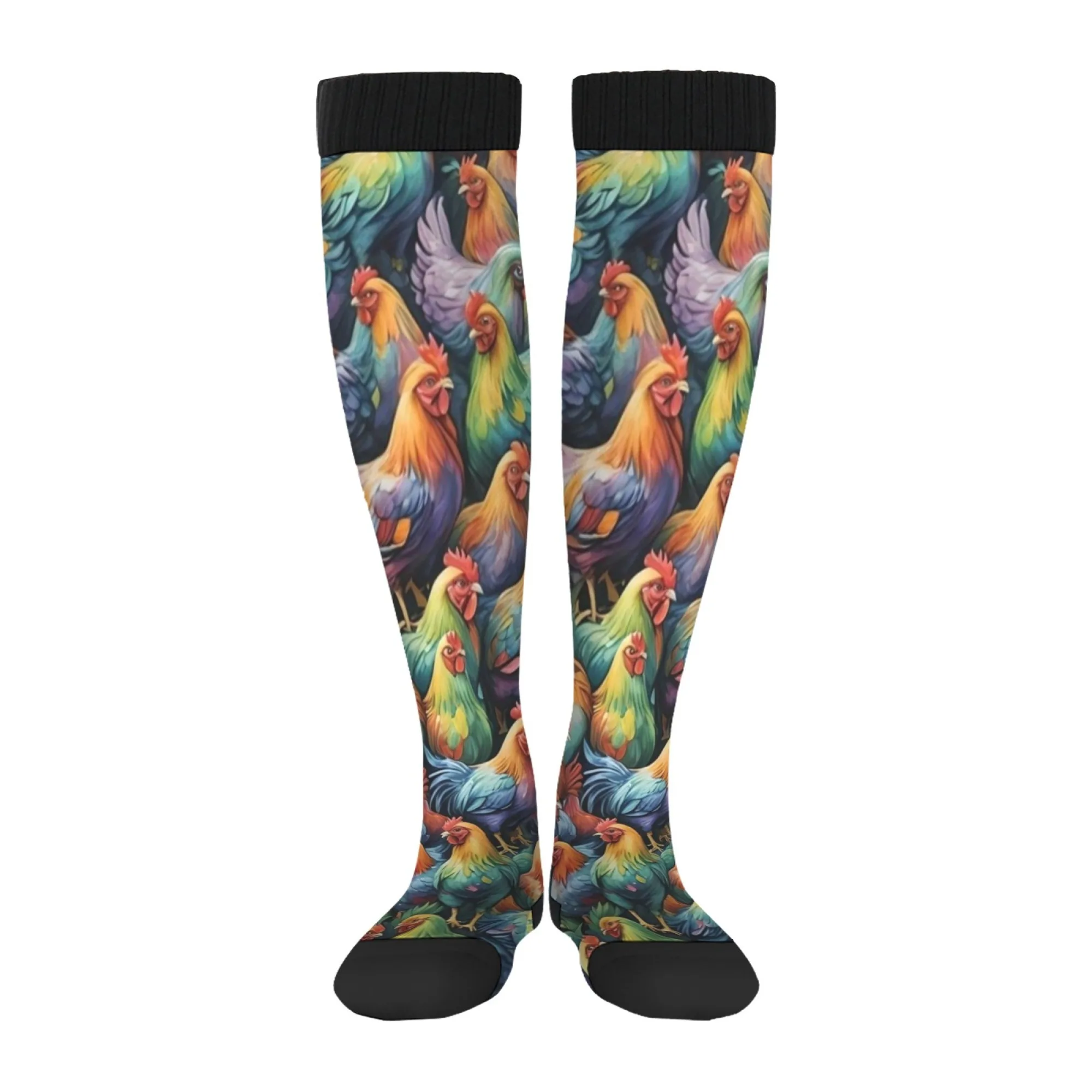 판타지 스타일 치킨 양말 복고풍 스타일 캐주얼 패션 스타킹 편안한 따뜻한 통기성 미끄럼 방지 양말 남여 선물