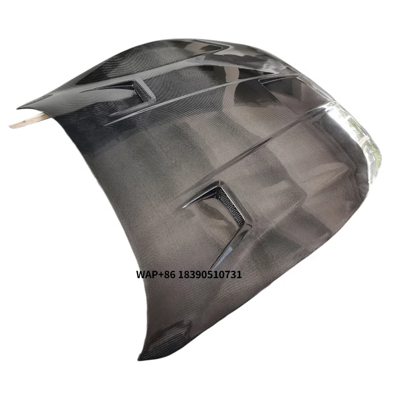 

Custom single or double sided MC style carbon fiber front hood for GT GC GTS carbon fiber engine cover