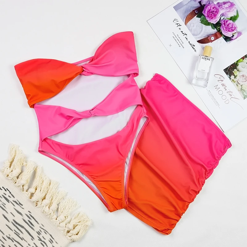 

Sexy Bikinis With Cover Up Luxury Woman Swimsuit 2025 Swimwear Shiny Swim Suit Brazilian Biquini Bodysuit Bathingsuit Beachwear
