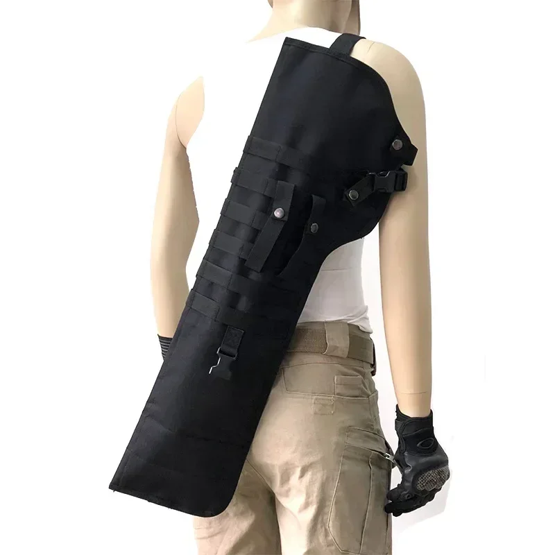 Professional Sports Crossbody Bag – MOLLE System Outdoor Gun Bag – Portable Tactical Single-Shoulder Bag for CS & Hunting