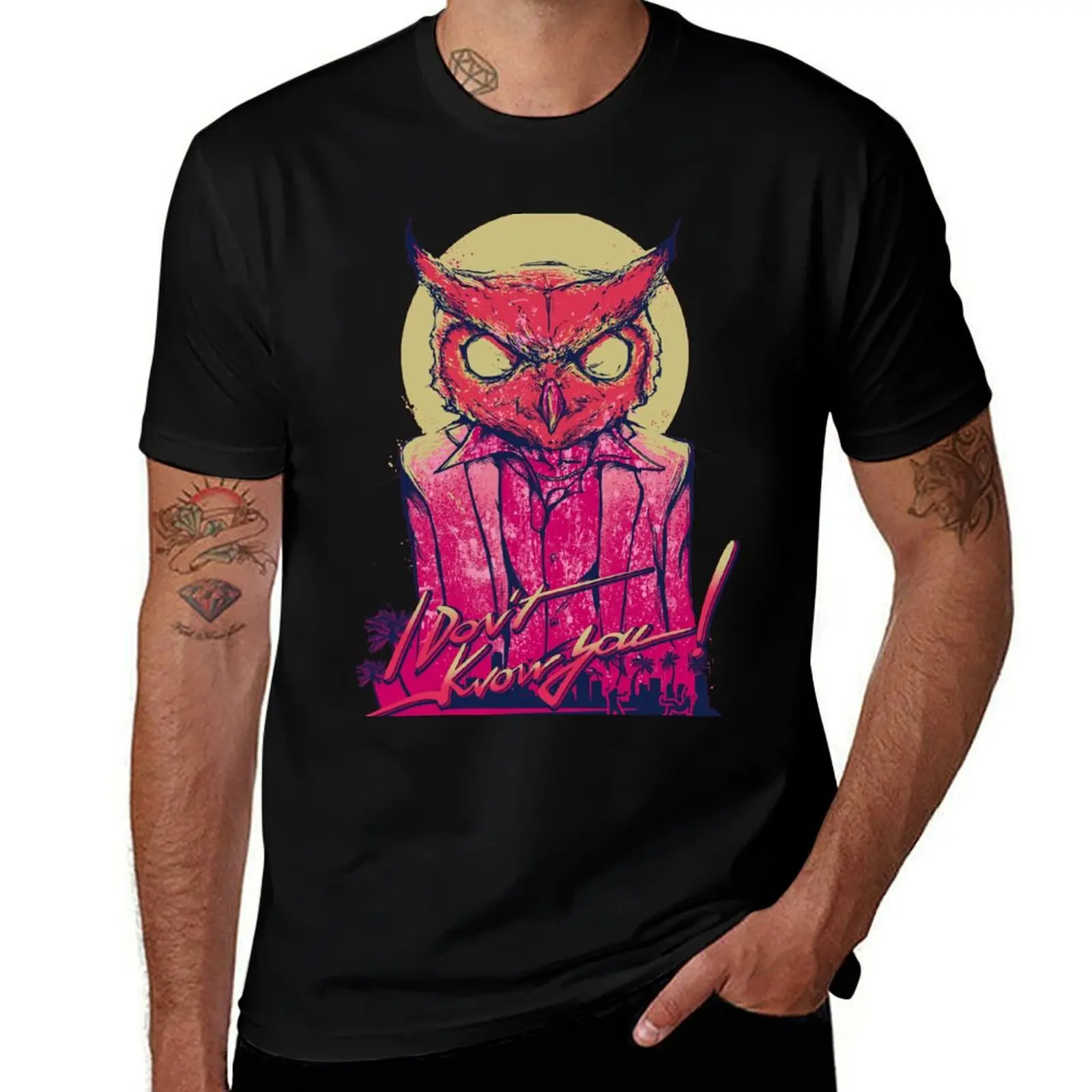 Hotline Miami - Rasmus T-Shirt Sporty Breathable Short Sleeve T-Shirt