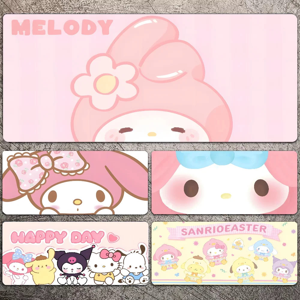 M-Melody And Her Friends Mousepad Mouse Pad Laptop Gaming Accessories Mousepad Large Desk Mat Computer Gamer Keyboard Rug Carpet