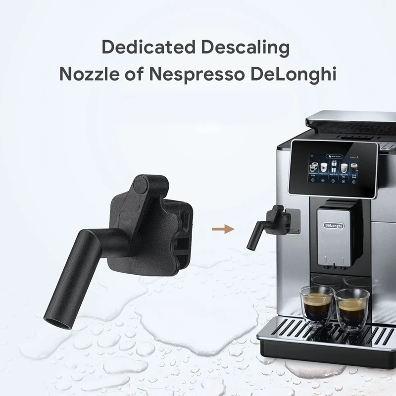 Suitable For De'longhi ECAM610.75 Espresso Machine Descaling Nozzle Coffee Machine Nozzle Cleaning Coffee Machine Nozzle Durable