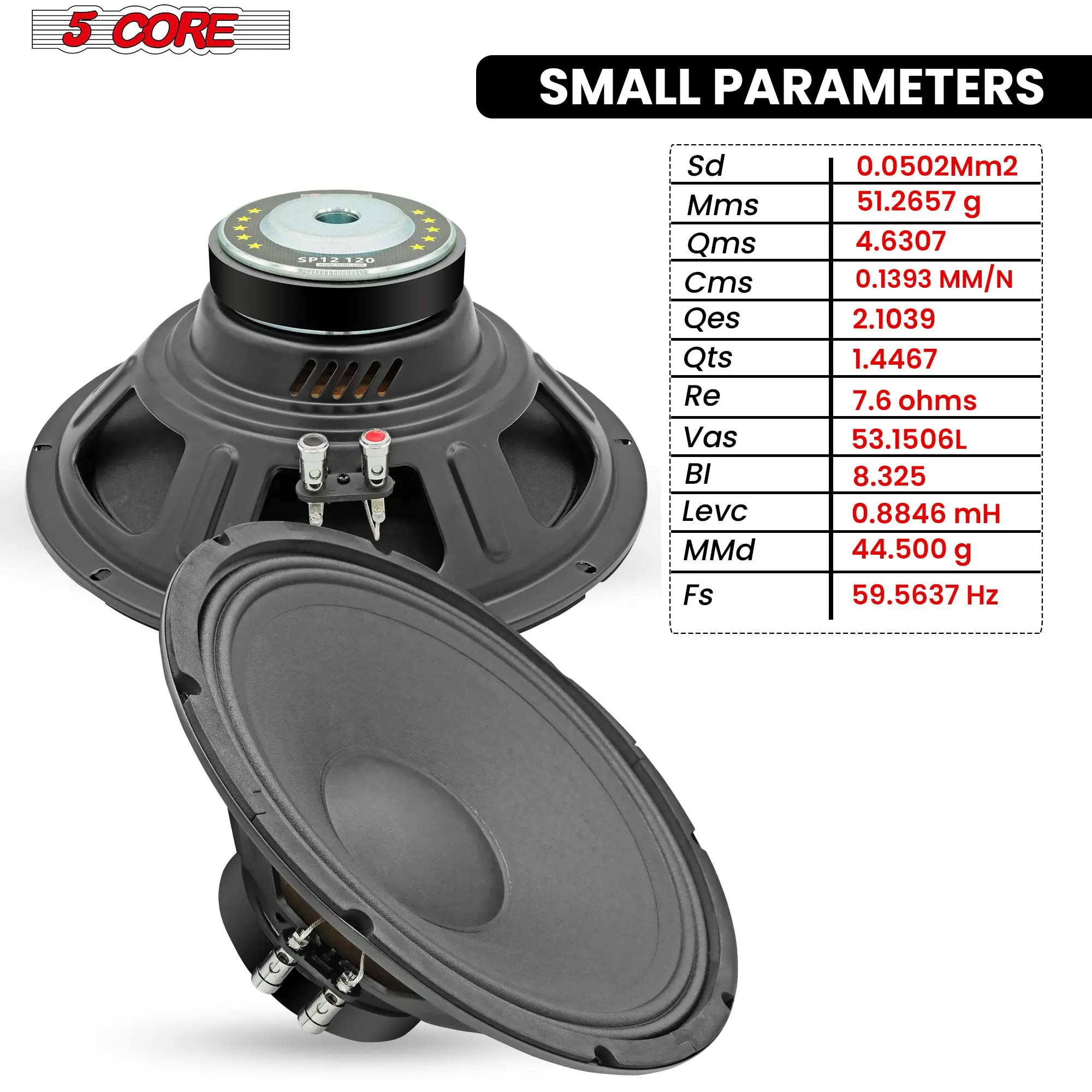 Altoparlante Subwoofer 12 pollici PA DJ Subs 200W Max Pro Audio 8 Ohm 30 Oz Y30 Subwoofer magnetici Potente sostituzione Bass Sub