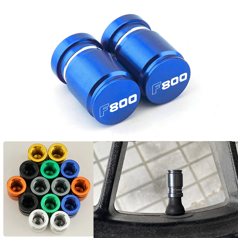 For BMW F800GS F800R F800GT F800ST F800S Motorcycle CNC Accessories Wheel Tire Valve Air Port Stem Cover Cap Plug