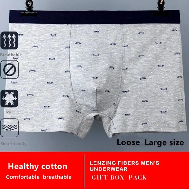 Men\'s Panties Large 7xl 8xl 9xl Underpants Man Seamless Underwear Men Boxer Shorts Printed Boxers Mens Pack Cotton Big Pantys