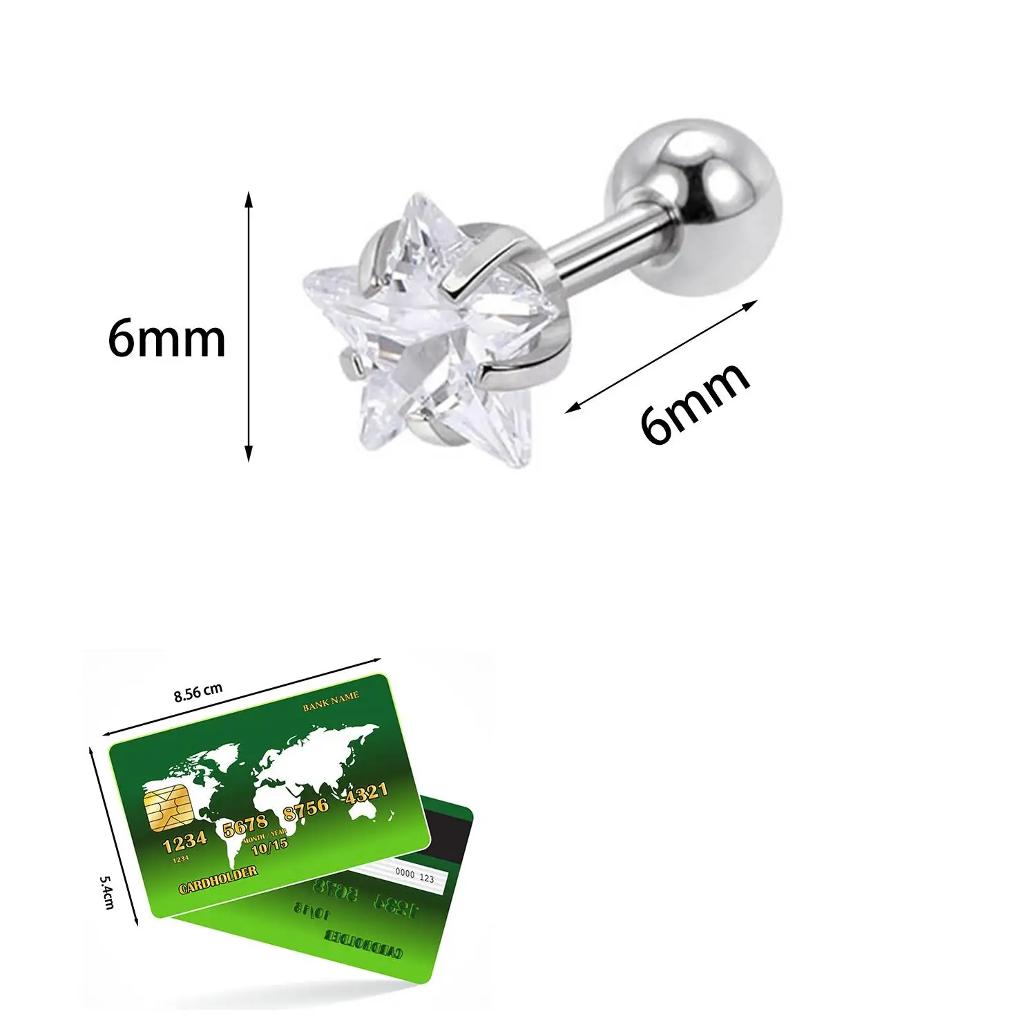 1 زوج أزياء بسيطة الفولاذ المقاوم للصدأ الأقراط النوم دوامة الأذن العظام أقراط السيدات حزب المجوهرات