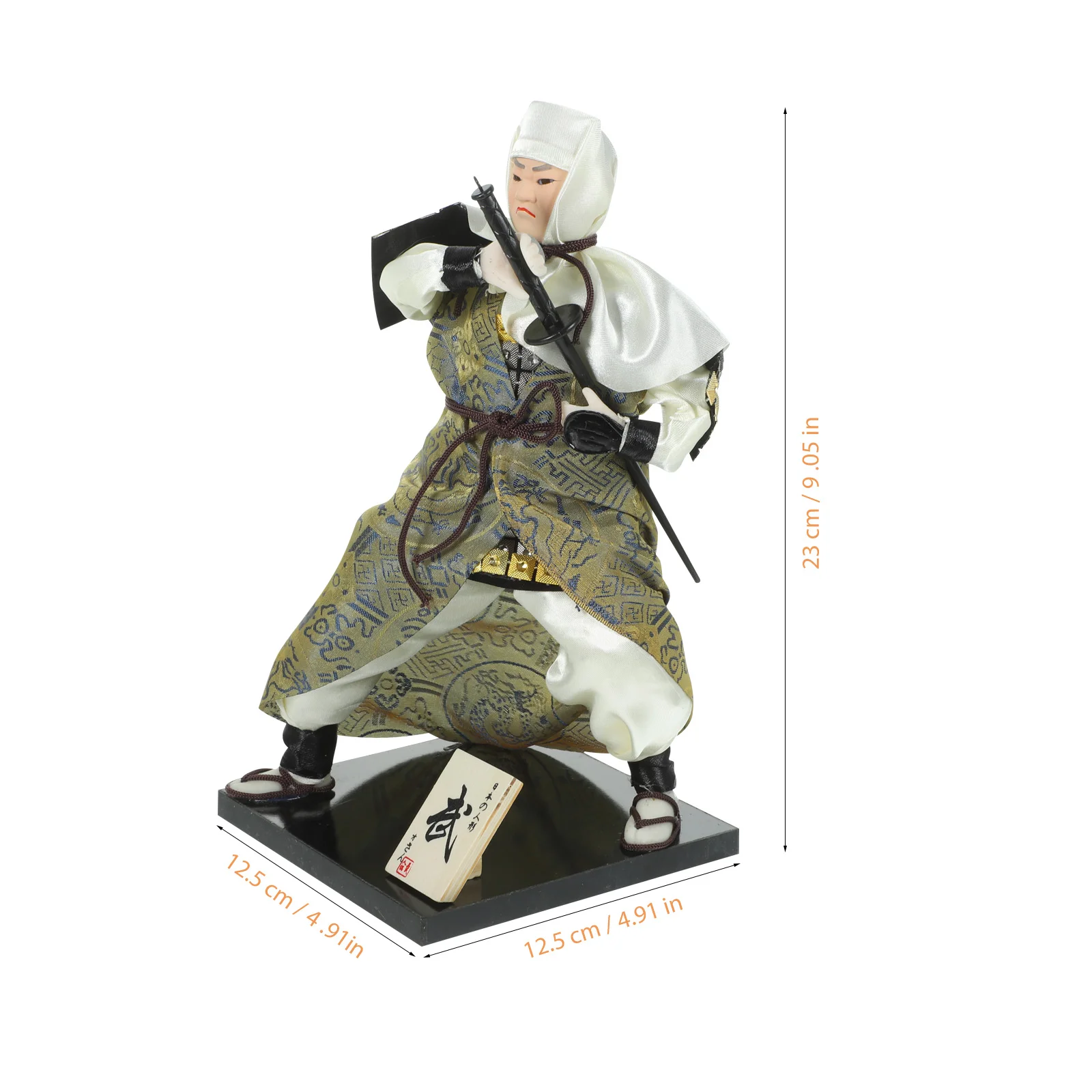 House Decoration Ninja Crafts Gift Plaster Japanese Style Office Decorations