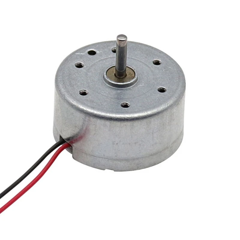 

Mini 300 Motor High Speed Electric Motor Metal Motor for Four Wheel Toy Car DIY Toy Wind Turbines Generators