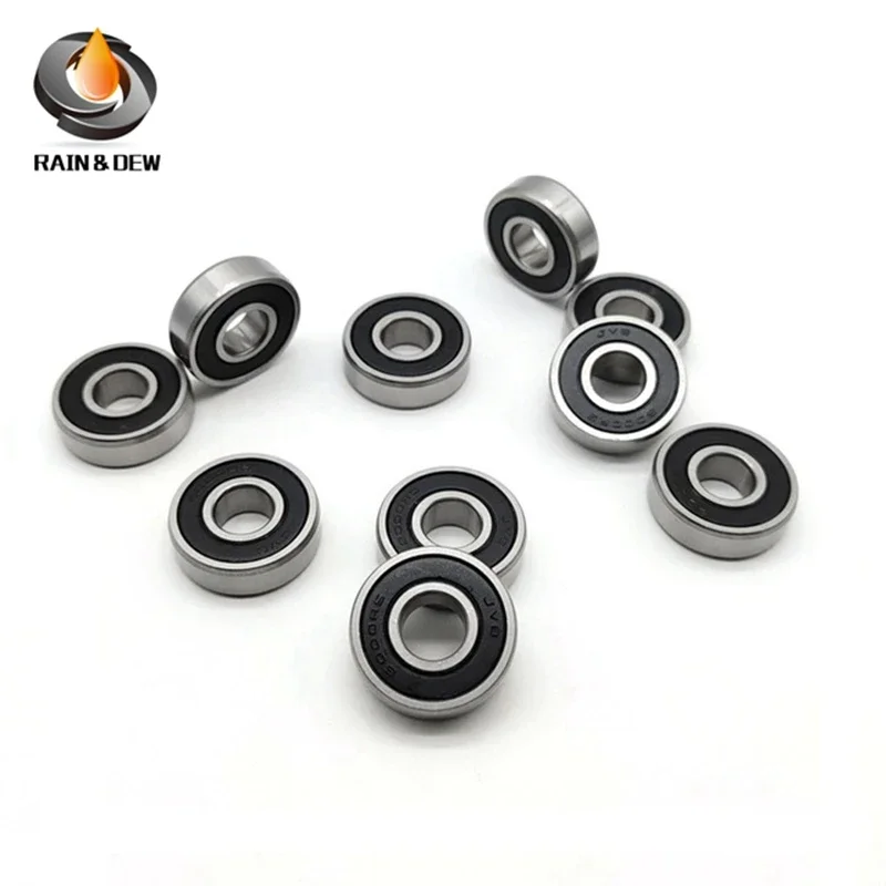 2PCS Deep Groove Bearing 6205RS 25X52X15 mm ABEC-7 Chrome Steel Rubber Sealed Bearings 6205 6205-2RS