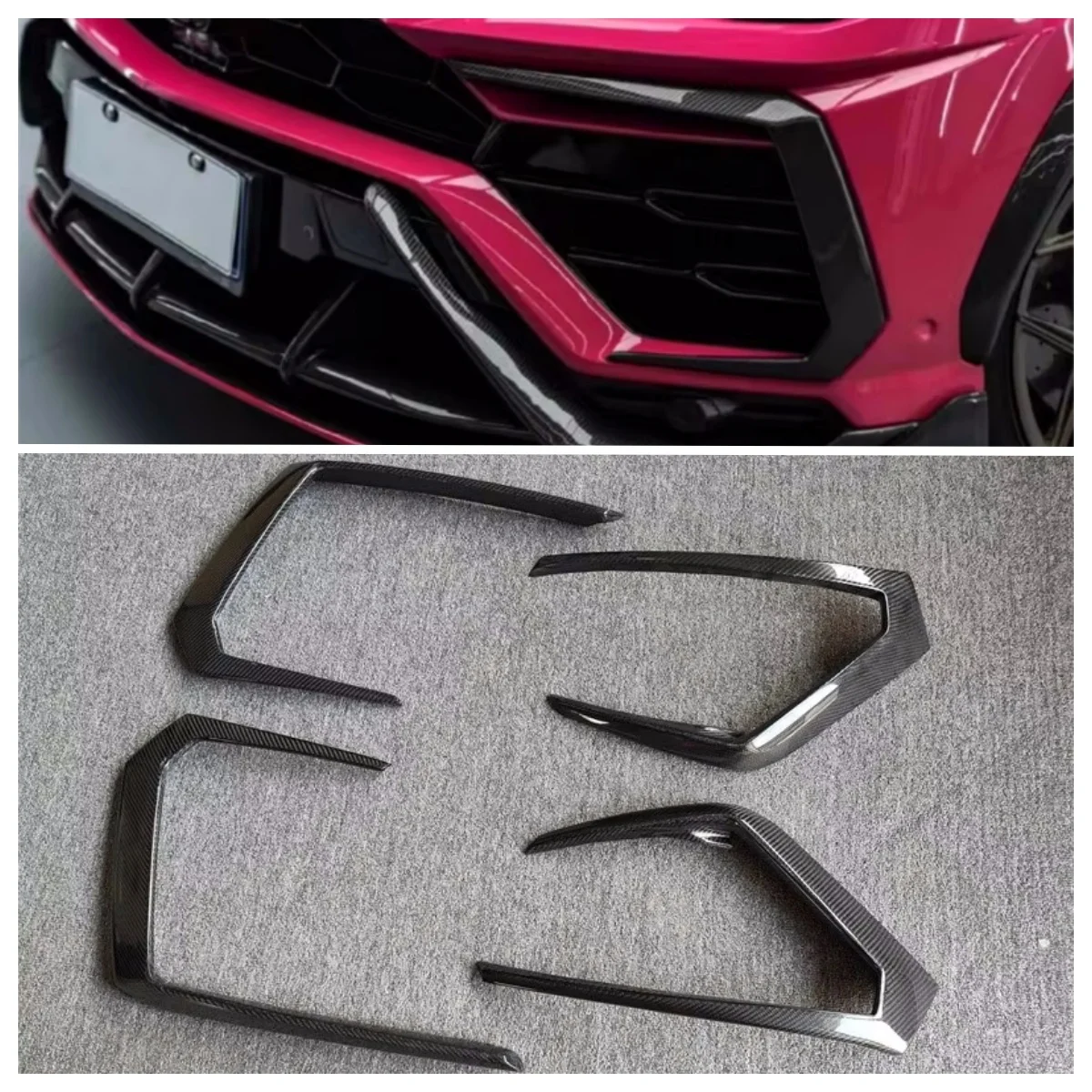 

Используется для Lamborghini URUS, обновленный стиль TC, передний бампер из углеродного волокна, ветрозащитное лопаточка, задний бампер, комплект ветровых лопастей