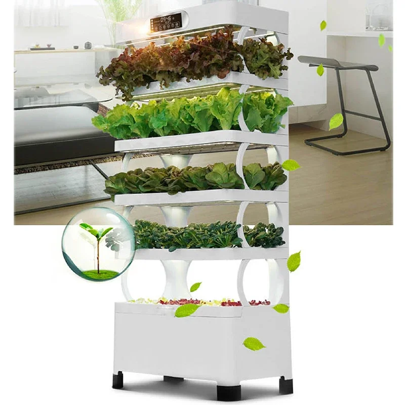 Intelligent Vegetable Planter Soilless Cultivation Household Hydroponic Vegetable  Seedling Cultivation Intelligent Planter