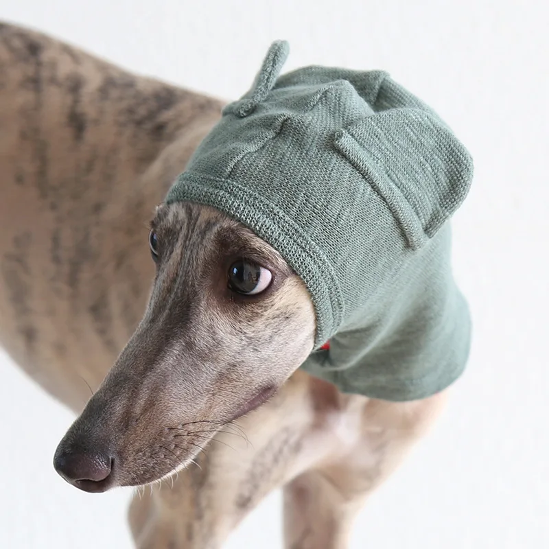 

Mutihome Soothing Cotton Head Cover Anti Startle Scarf Pet Dog Cat Hat Anti Shedding Hair Pet Suppliers Dog Hat