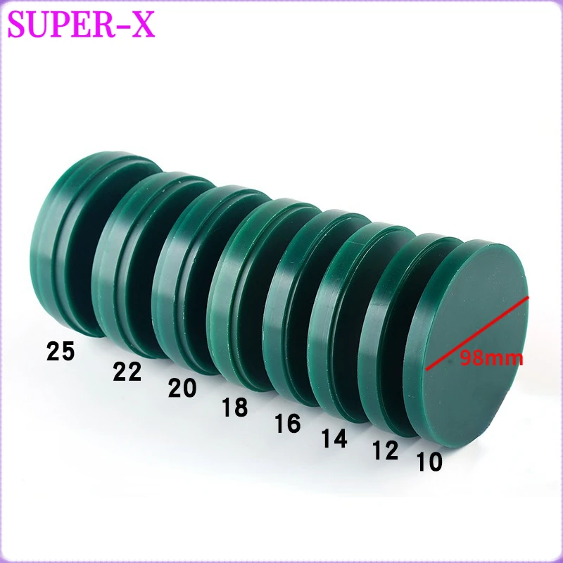 2pcs Dental Wax Disc Lab Materials Dentistry Technician Lab CAD/CAM Carving Green Color Wax Block 98*10/12/14/16/18/20MM