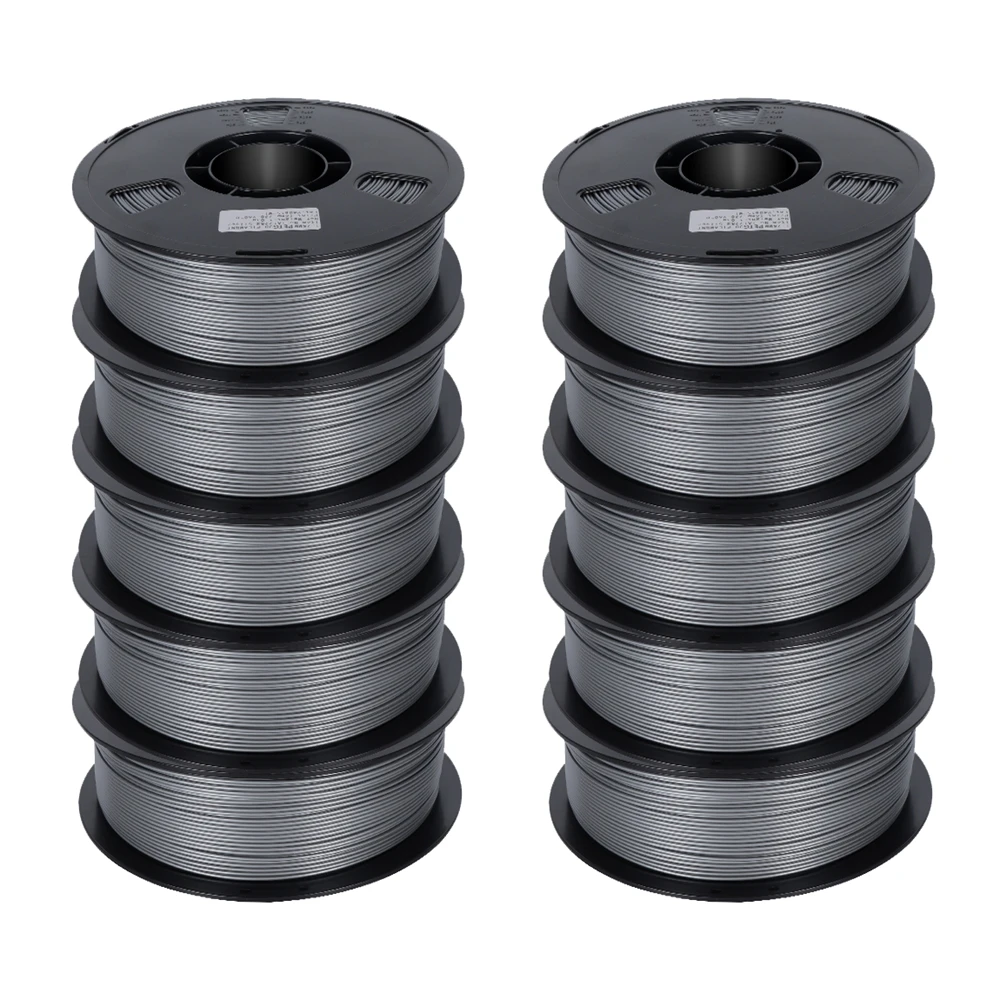 22LBS PETG Filament 3D Printer Filament 10 5 Rolls 1KG 1.75mm Bundle Multicolor Accuracy +/- 0.02mm 10kg 5kg PETG, Plastic Spool