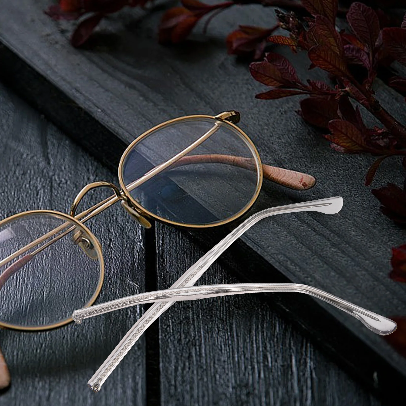 

Nonslip Glasses Temple Replacement Accessories Metal Eyeglass Arms Repair Kit for Sunglasses Myopia Reading Eyeglasses