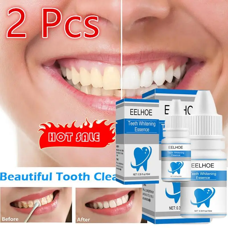 2 Pcs Purple Whitening Toothpaste Removal Tooth Stains Cleaning Oral Hygiene Bleaching Dental Tools Fresh Breath Tooth Care