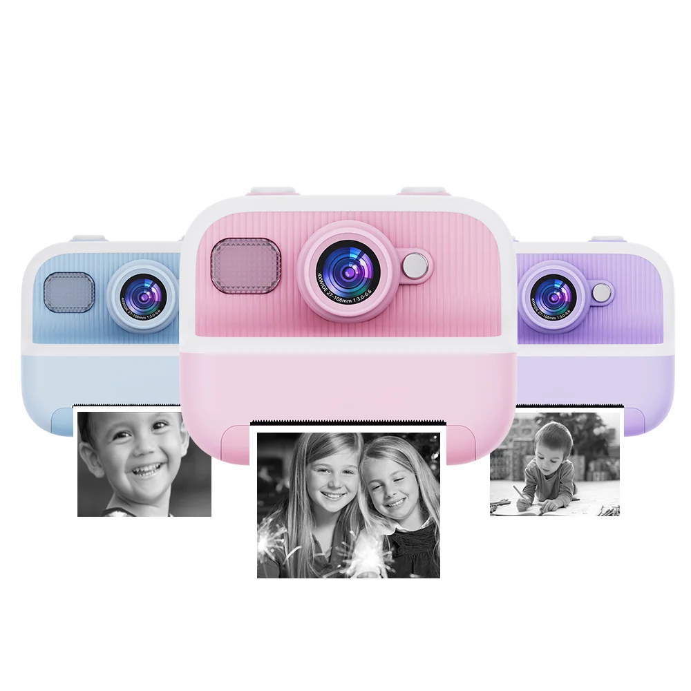 كاميرا مطبوعة فورية ألعاب أطفال fotografica brinquedos Infantil jouet mini Girls juguداعي الصور لملابس الصورة fil