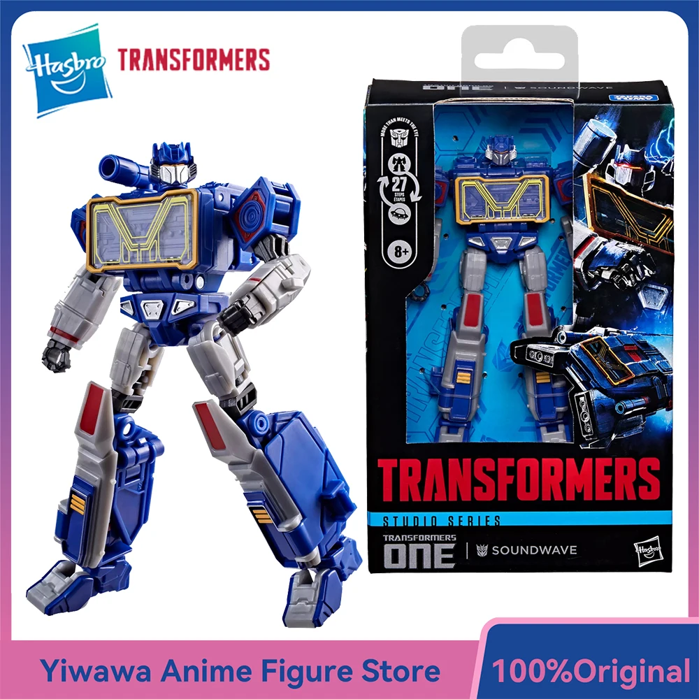 

Original NEW Hasbro Transformers ONE Studio Series Soundwave 12.5cm Deluxe Class Nice Action Robot Figure Model Toys
