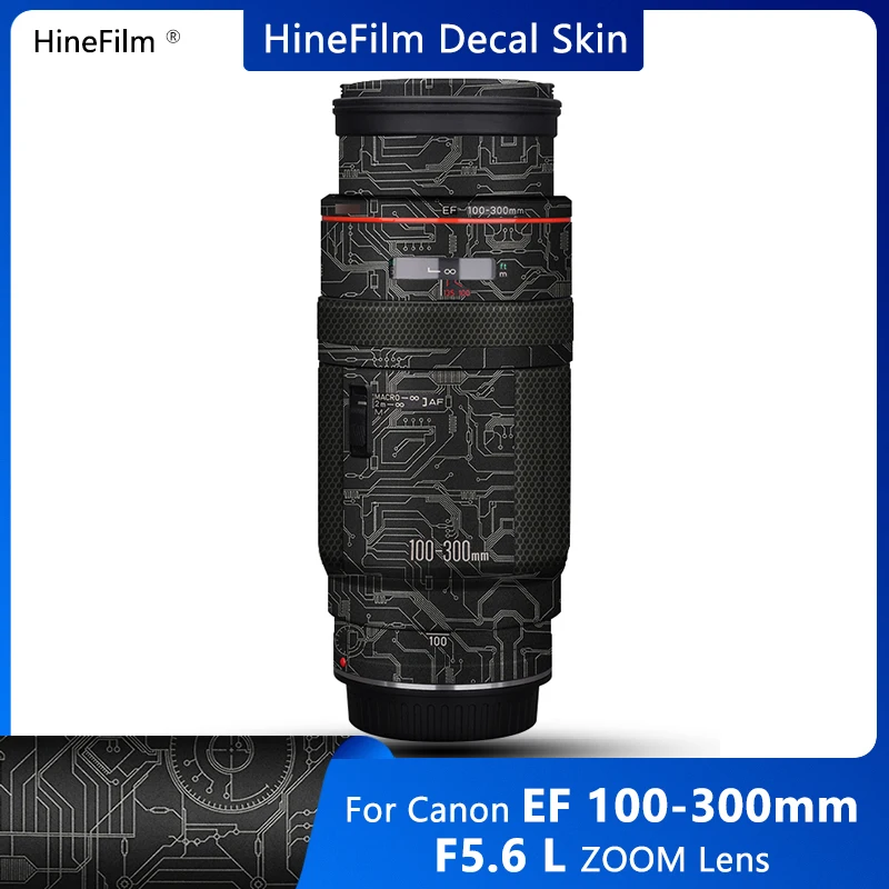 

for Canon 100-300 Lens Decal Skin 100300 Lens Wrap Cover for Canon EF 100-300mm f/5.6L Lens Sticker Anti-Scratch Cover Film