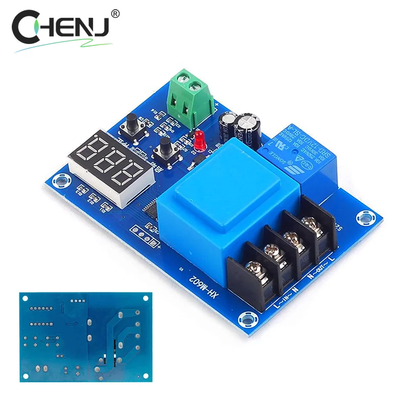 1PC Lithium Storage Battery Charger Control Switch Protection Board XH-M602 Digital Control Battery Charging Control Module