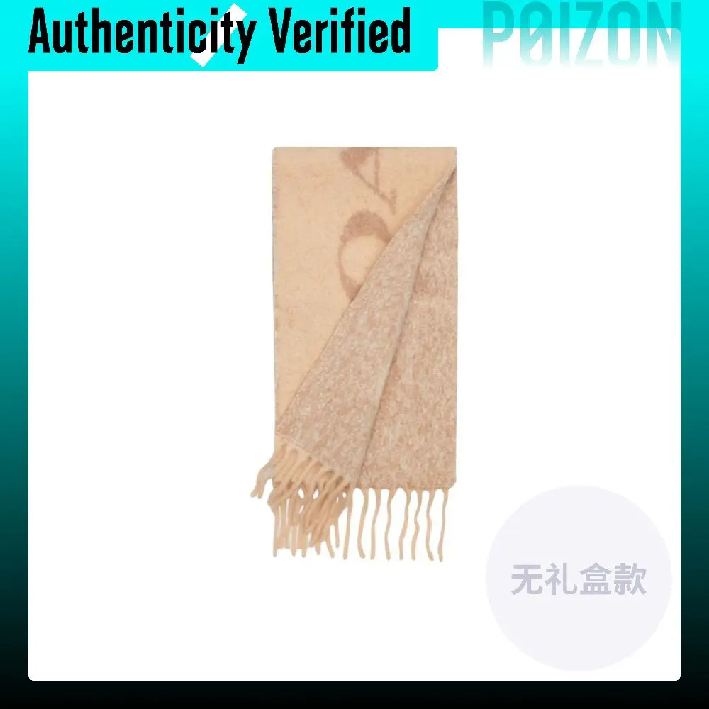 COACH Alpaca Polyamide Knit Scarves Unisex CU812-IVO