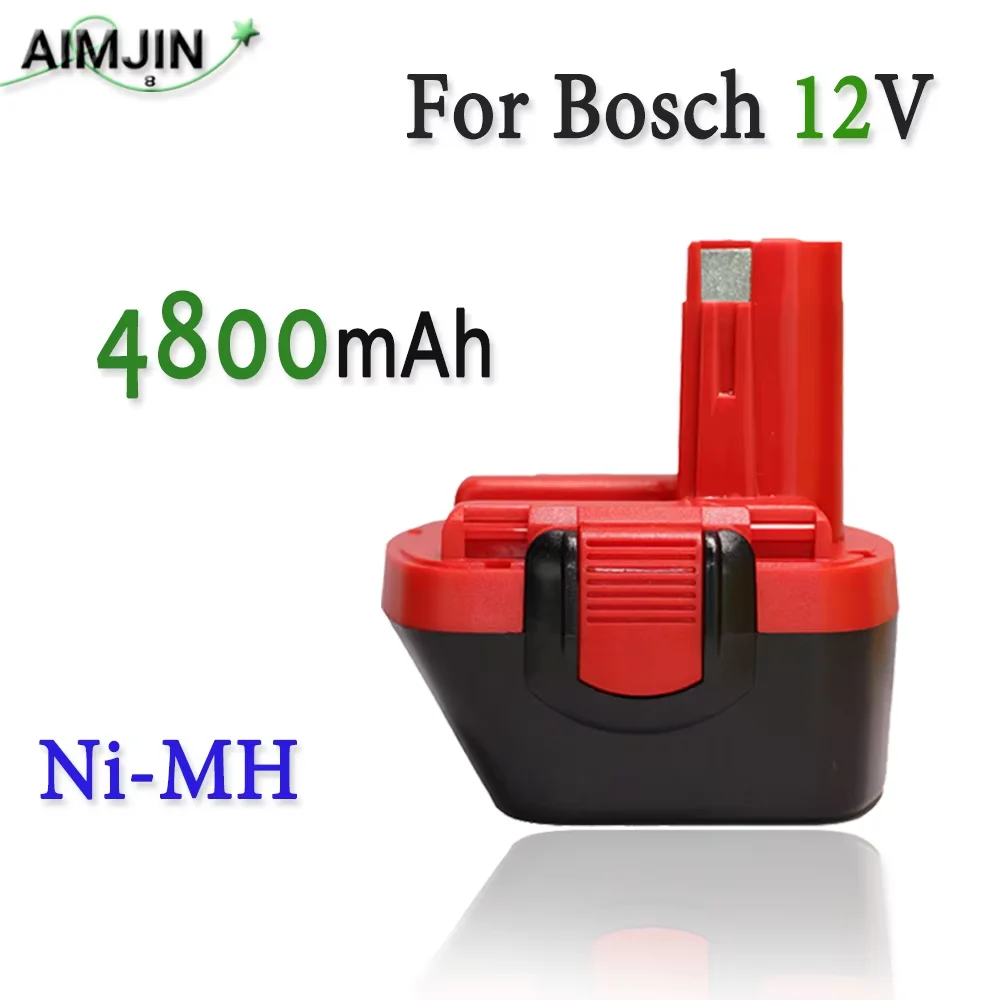 

For Bosch 12V 4800mAh Li-ion Battery，Compatible PSR 1200 GSR 12V AHS GSB GSR 12 VE-2 BAT043 BAT045 BAT046 BAT049 BAT120 BAT139