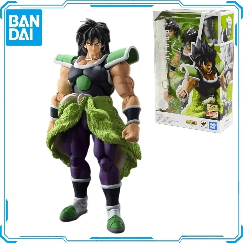 SHF Bandai Super Dragon Ball Broly Action Figure, Modèle de jouet cancers, Collector Anime Hobby, Authentique, Cadeau en stock, Original