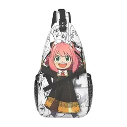 Spy X Family Crossbody Sling Bag Small Chest Bag Anime Anya Forger Shoulder Backpack Daypack for Hiking Travel Travel Pack