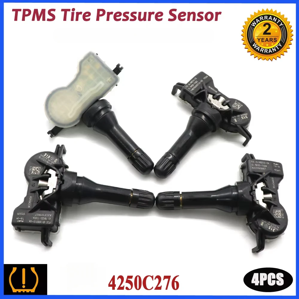 

CAR TPMS Tire Pressure Monitoring Sensor 4250D585 For Mitsubishi ECLIPSE CROSS MIRAGE OUTLANDER SPORT 2018-2024 315mhz 4250C276