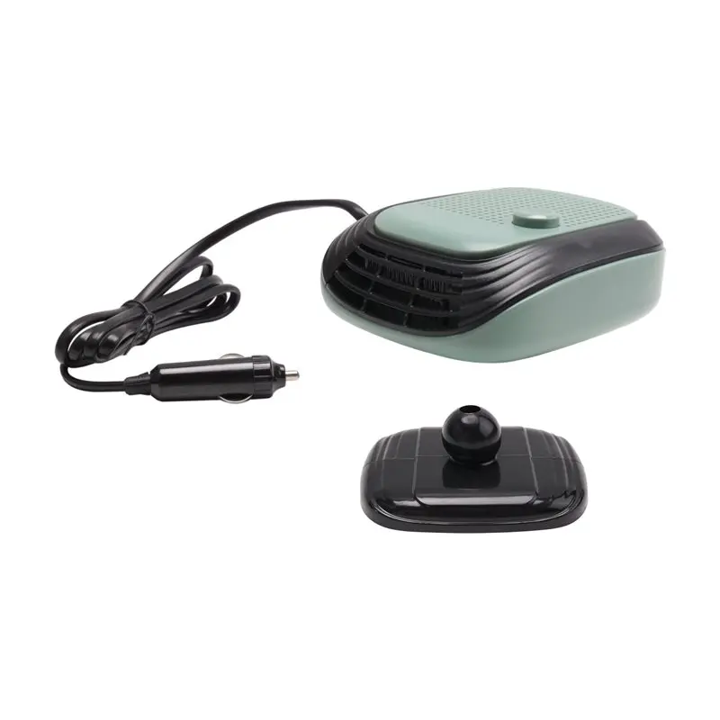 Customer Favorite 12V Potable Car Defroster Windshield Heater 2-In-1 Heating Cooling Fan For Auto Window Demister With Fast Heat