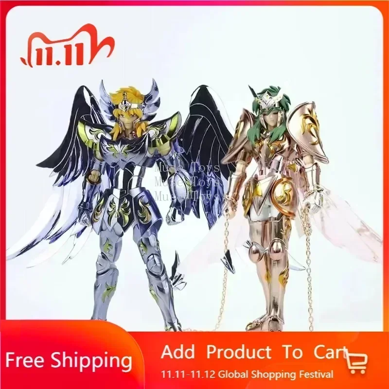 

GT Model Saint Seiya Myth Cloth EX God Cygnus Hyoga Andromeda Shun V4 Bronze Knights of the Zodiac Action Figure Toy Gifts