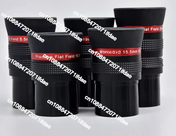 PF5.5/3.5/7.5/10 5/15.5/19/25mm High Transparency Wide Angle Flat Field Eyepiece