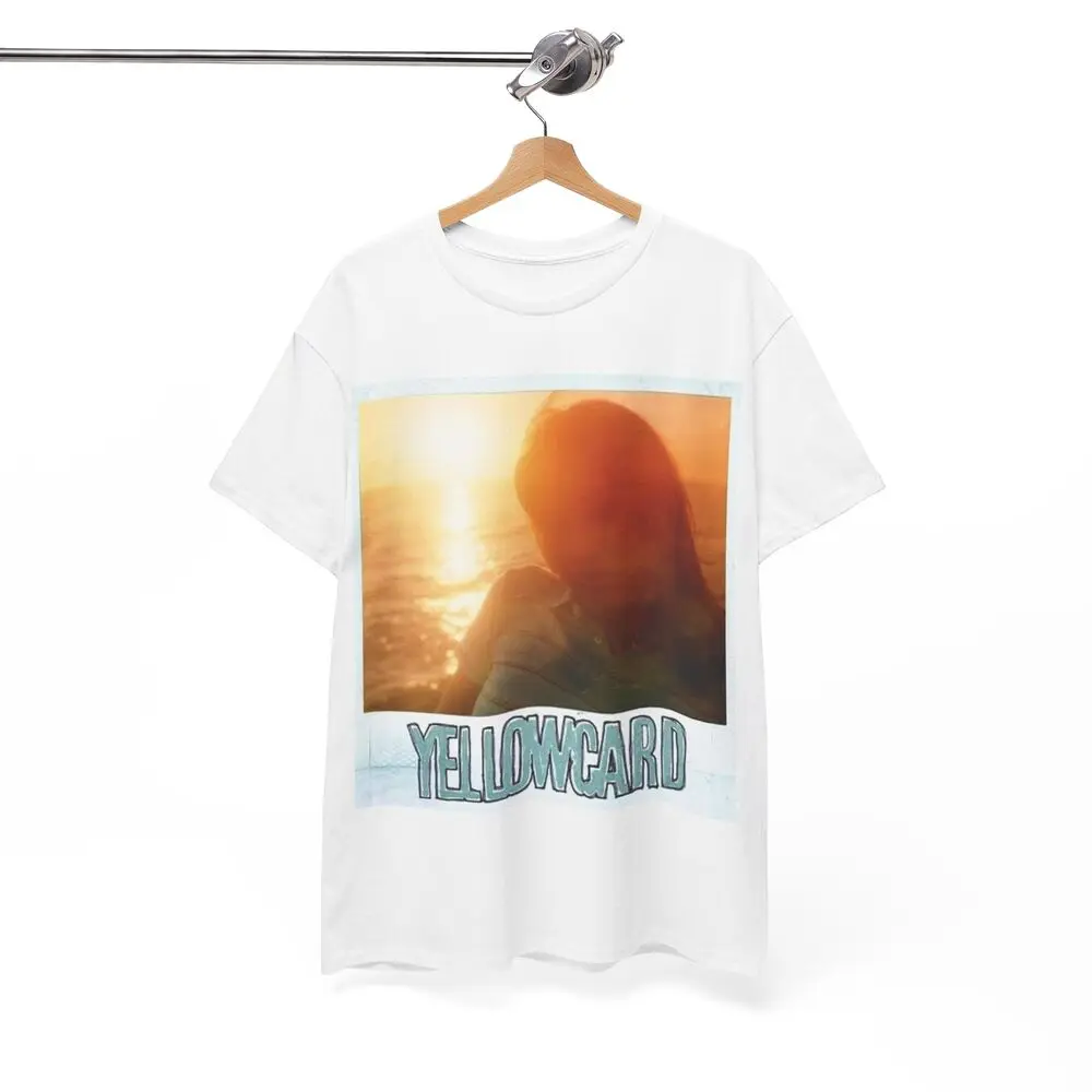 YellowCard Tshirt Band Album Cover Ocean Avenue Retro Unisex Heavy Cotton Tee