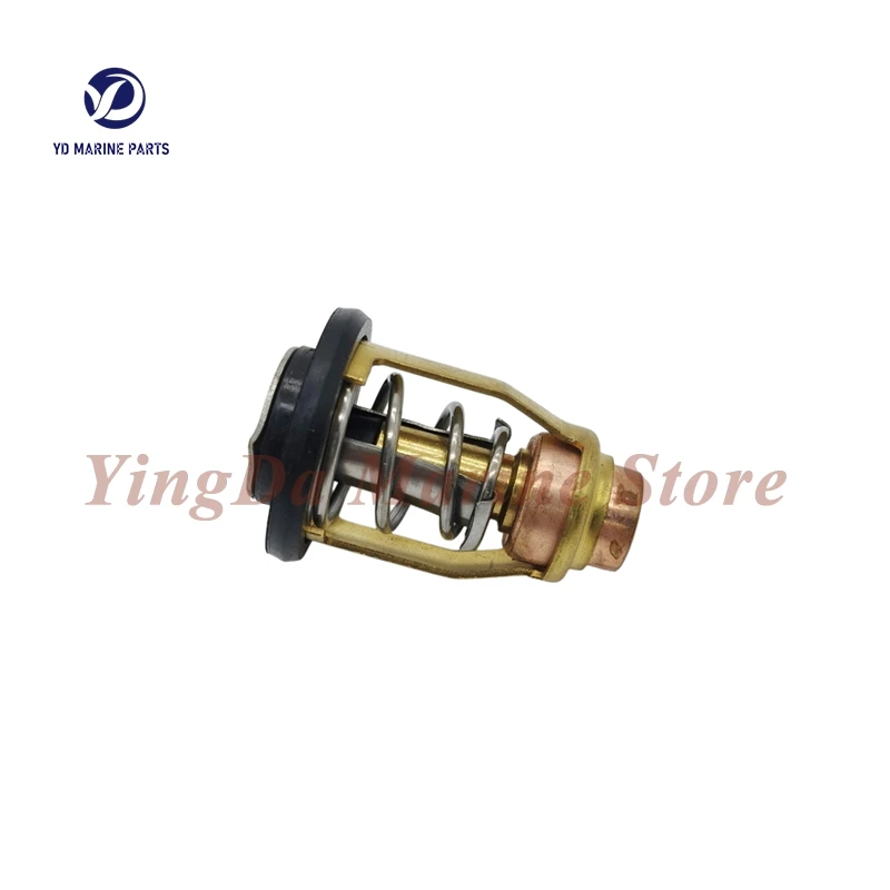 6CB-12411 Thermostat 60℃ 140℉ Made in Taiwan For Yamaha 75 - 250 HP 4-Stroke Outboard Motor 67F-12411-01 67F-12411