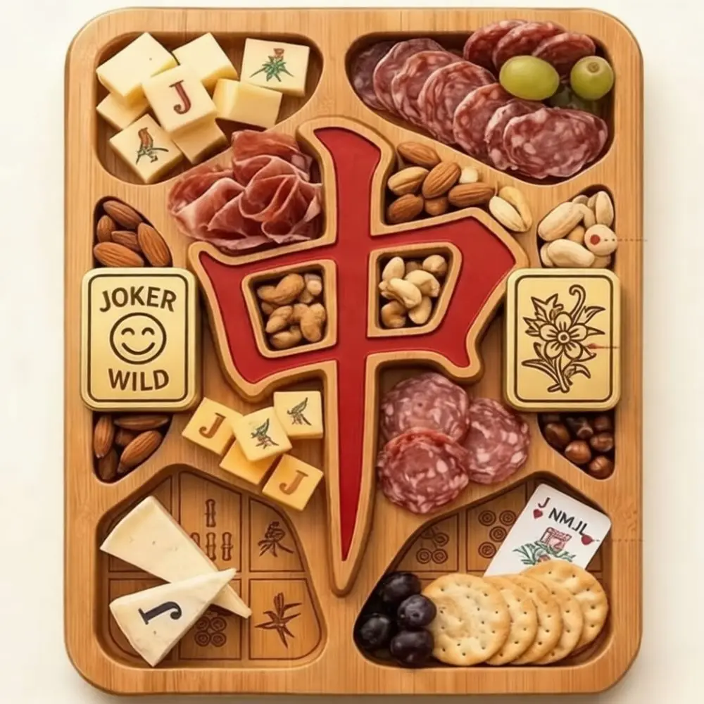Animal Theme Wooden Charcuterie Board Appetizer Serving Tray Creative Food Platter Decorative Kitchenware For Home