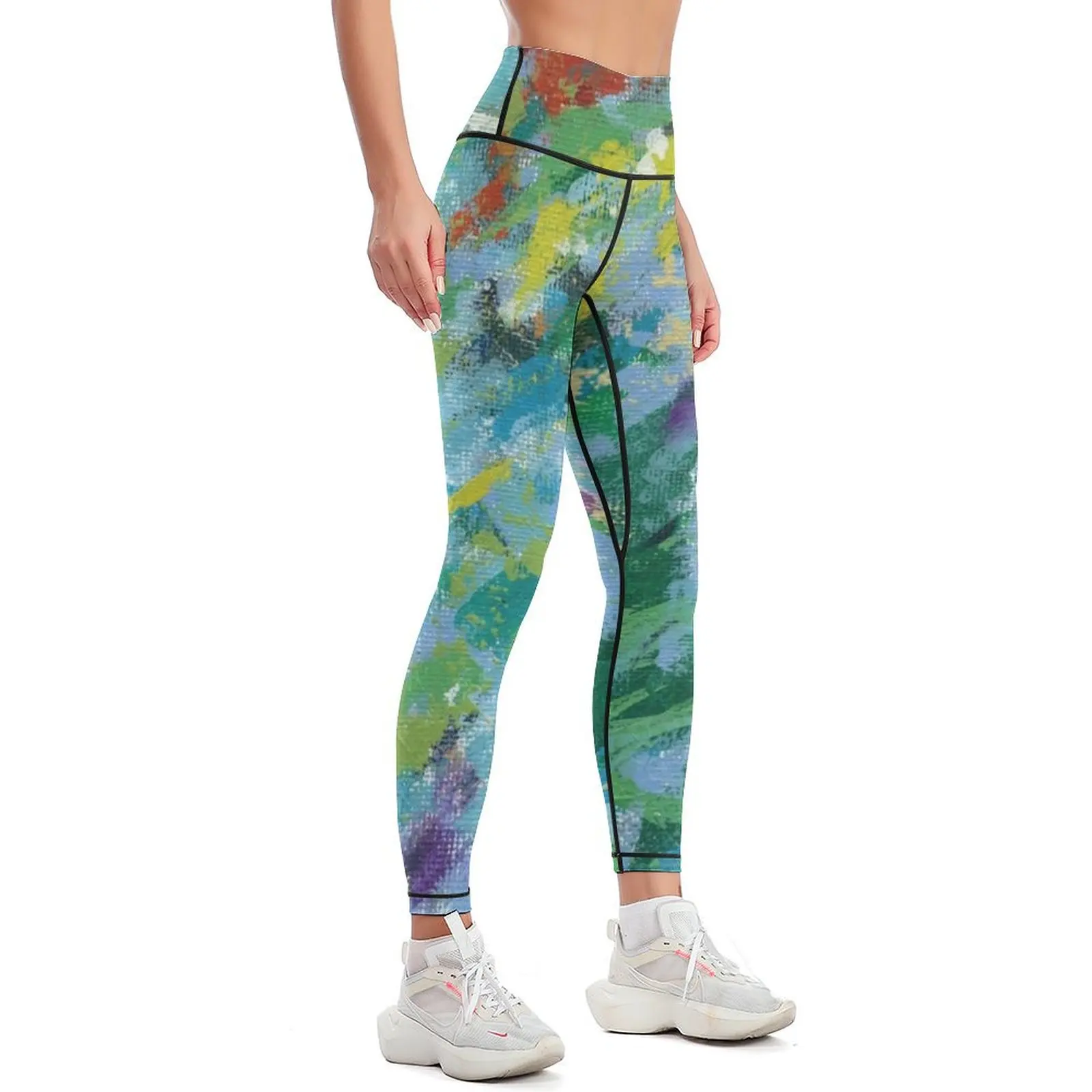 Win-Win-Win: Color Storm One Leggings السراويل الرياضية للسراويل الرياضية السراويل الرياضية امرأة ممارسة الملابس للنساء طماق #2