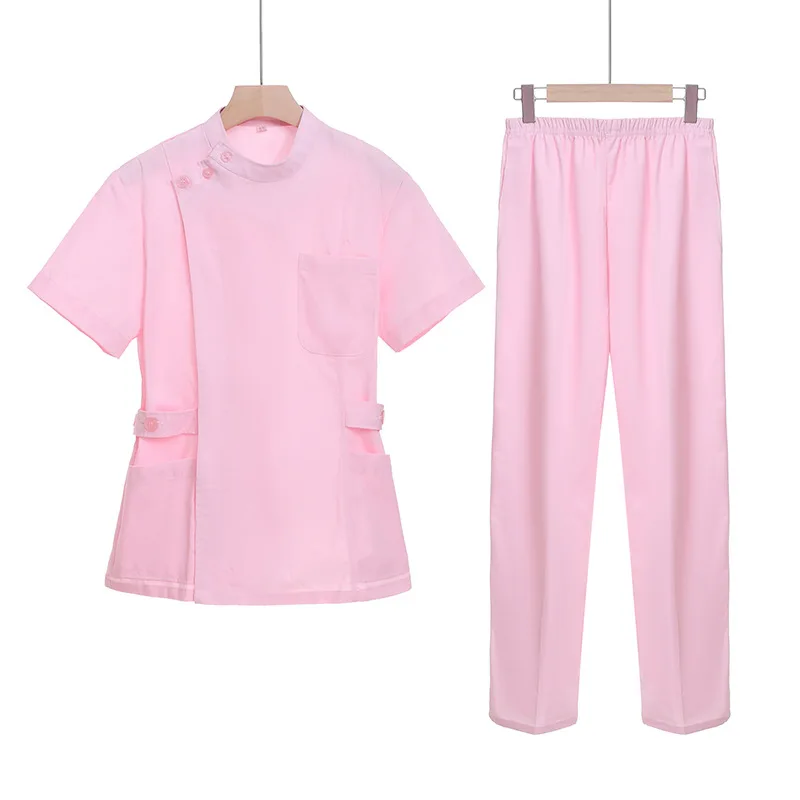 Pharmacy Pet Hospital Nurse Uniform Scrubs Set Dentistry Doctor Overalls Lab Coat Spa Uniform Medical Surgical Uniforms