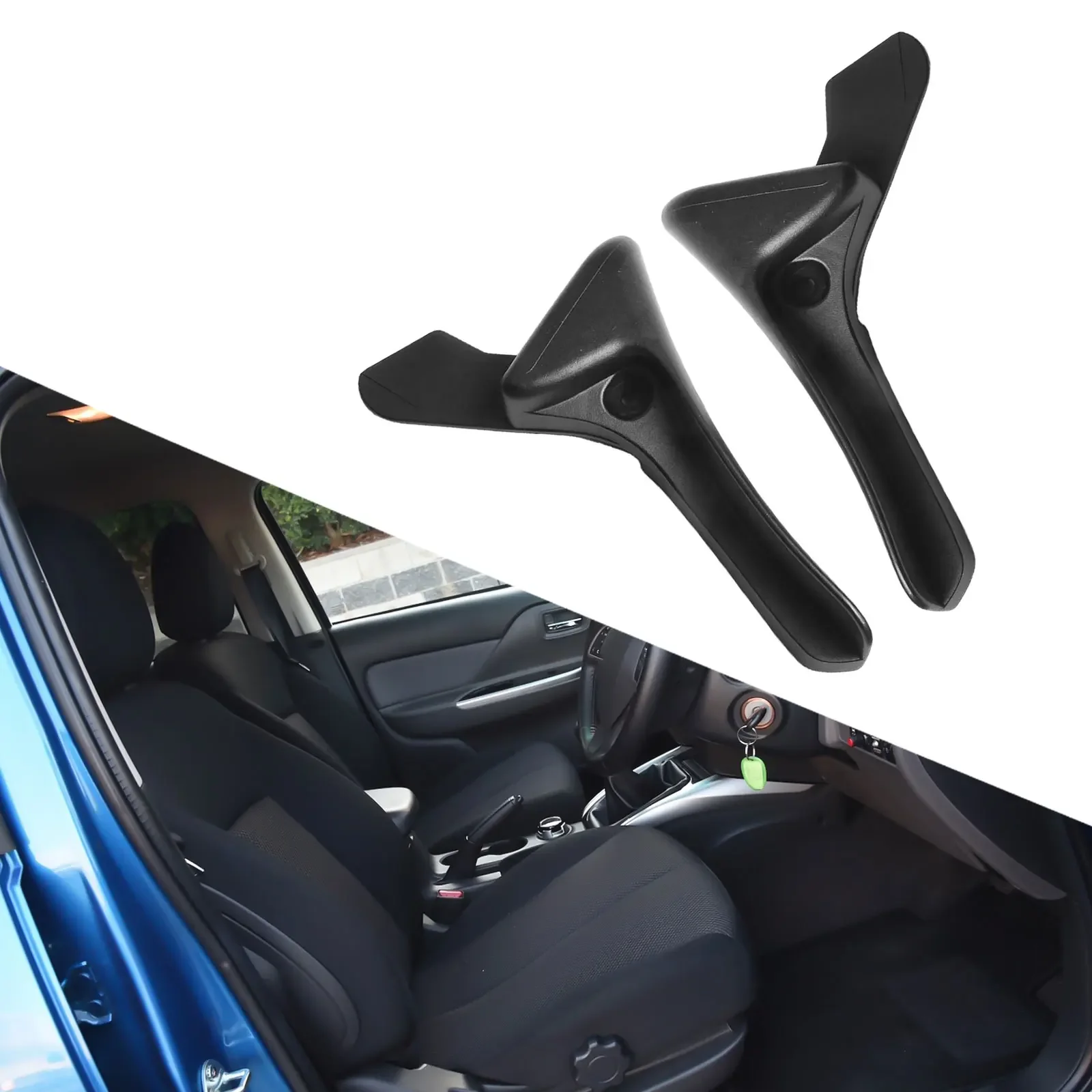 

2x Seats Adjuster Handle MN179457XA MN179458XA For Mitsubishi For L200 for Triton For Pajero For Montero Sport 2005-2014 Plastic